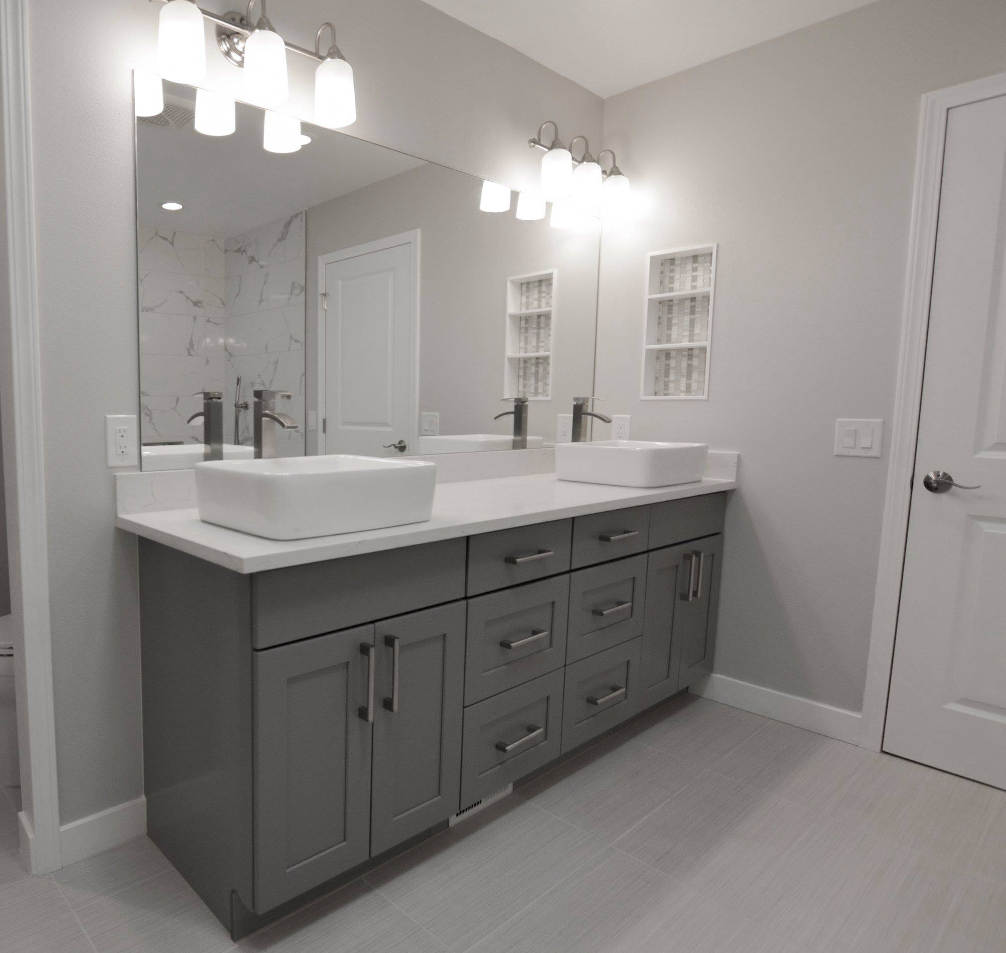 Carrara Marble Master Bathroom Remodel - Snoqualmie, WA - Dream Home ...